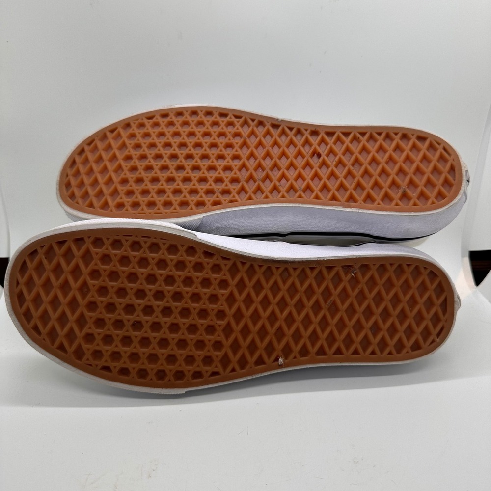 Vans Era Canvas Sneakers Off White Gum Sole Skate Shoes Casual Beach 8.5M 10W - Picture 8 of 9